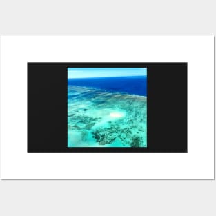 Great Barrier Reef Panoramic View Posters and Art